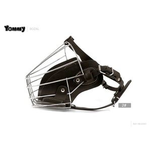 Bozal para Perro Yommy, Cuero Genuino, Jaula Metálica 4 #   Para Entrenamiento - Product Image 3
