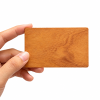 Nouvelle Offre 2026 : Carte RFID NFC en Bois de Palissandre Personnalisée NTAG213 – Carte de Visite Programmable pour Réseaux Sociaux et Avis Google CALA 85.5x54mm
