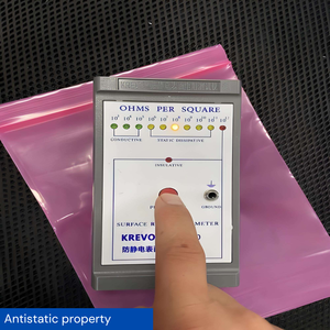 Sacs à fermeture éclair antistatiques LDPE de haute qualité pour l'emballage de composants électroniques avec impression gravure durable - Product Image 4