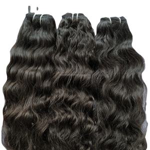 Extensión de cabello vietnamita de onda profunda suelta de grado Premium, paquetes de cabello humano virgen ondulado Remy 100% personalizados, proveedor mayorista - Product Image 1