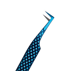 Pince à épiler pour pose d'extensions de cils en acier inoxydable – Outil essentiel pour extensions de cils classiques, volume et hybrides – Fournitures de beauté - Product Image 5