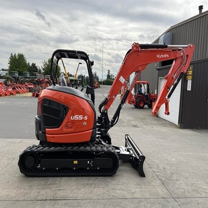 Miniexcavadora Kubota U55 5 Original en Excelentes Condiciones de Trabajo, Lista para Desempeñar Trabajos de Construcción Difíciles - Product Image 6