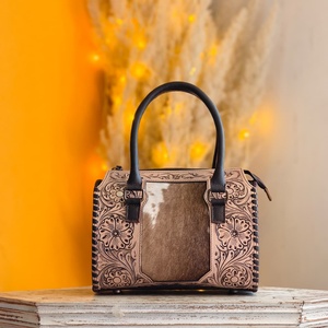 Sacs à main en cuir véritable Venus : Légers, imperméables, de luxe, portables, faits main, style western, à motifs floraux – Nouveauté très prisée pour les voyages et l'extérieur - Product Image 1