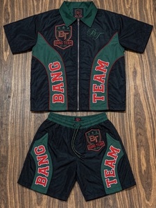 Wholesale Custom Two Piece Unisex Windproof Windbreaker Short <b>Jacket</b> 100% Nylon Satin Street wear Quick Dry Tracksuit Set - Product Image 6