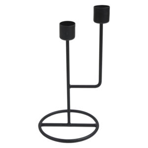 Portavelas Hecho a Mano con Acabado en Color Negro, de Calidad de Fábrica, Ideal para Sala de Estar y Mesa, Portavelas de Diseño para Velas T-light - Product Image 5