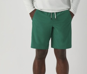 <b>Men</b> Casual Board Shorts Eco-Friendly Quick Dry Swim <b>Trunks</b> Elastic Waist Drawstring Surf Plain Dyed Short With Pocket Breathable - Product Image 3