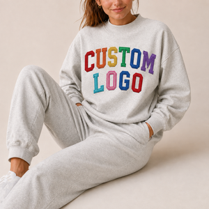 Conjuntos Deportivos de Mujer a la Moda, Coloridos, con Apliques de Tela, Pantalones Deportivos de Algodón con Apliques, Personalizables - Product Image 4