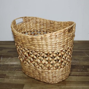 Panier de rangement, panier tissé, panier à linge, bac de rangement, panier décoratif rond pour l'organisation de la maison - Product Image 2