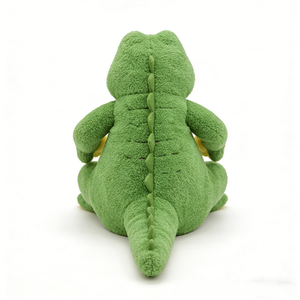 Peluche de cocodrilo verde suave personalizado, juguete de peluche de cocodrilo gordo y amigable para niños - Product Image 5