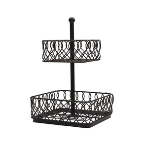 Panier de rangement en fil métallique large, grande capacité, organisateur d'étagère de placard - Product Image 1