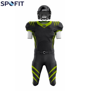 Modern American Football Team Uniform Designed with Durable Polyester Fabric for Professional Players and Club Performance - Product Image 2