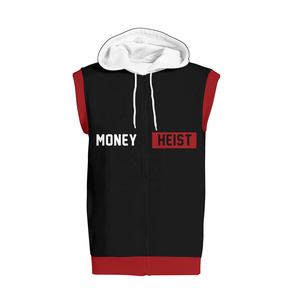 Wholesale Custom Winter <b>Sleeveless</b> Gym <b>Hoodies</b> Women's & <b>Men's</b> Workout Unisex Options Quick Dry Breathable Sublimation Print - Product Image 5
