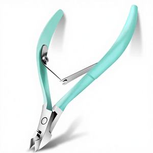 Coupe-ongles double en acier inoxydable écologique de haute qualité, ouverture large, pince à cuticules personnalisée - Product Image 1