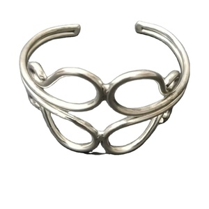 Bracelets bohèmes en argent et laiton anciens, bijoux de costume indiens faits à la main, artisanat d'Inde BL-110324Q - Product Image 1