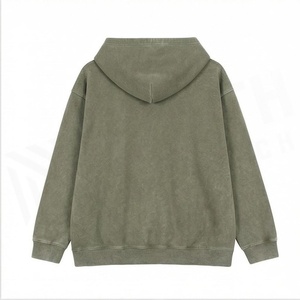 เสื้อฮู้ดดี้โอเวอร์ไซส์ทรงนอร์ธ แอพอร์ธ สำหรับผู้ชาย ผ้าฝ้ายเฟรนช์เทอร์รี่ ลุคสบายๆ ซักแล้ว มีกระเป๋าหน้า ทรงปกติ สไตล์ฤดูใบไม้ร่วง - Product Image 2