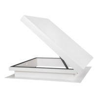 Premium 900x900mm Verzinkte Stahl Isolierte Dachzugangstür Wetterfeste Weiße Quadratische Dachinspektionsluke
