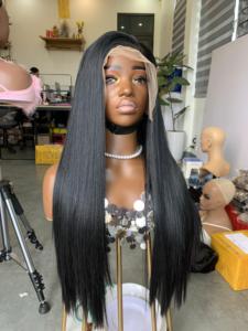 Máquina de pelo liso vietnamita Trama Color natural Cantidad a granel Donante único - Product Image 2