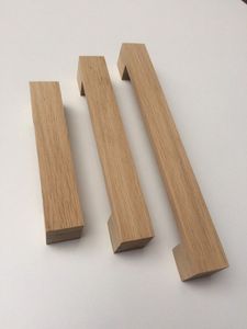 Modern Wood Furniture Handles <b>for</b> Cupboard Pulls Drawer <b>Knobs</b> Eco-Friendly Durable <b>for</b> Kitchen Bedroom Park <b>Dressers</b> - Product Image 5