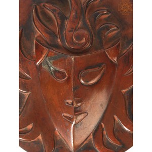 Fait à la main 5 pouces petit soleil suspendu en laiton Unique Home Decor article - Product Image 2