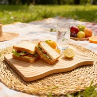 Plateau de service en bois, plateau décoratif, planche à sandwichs, plateau à apéritifs, plateau à collations, cuisine à domicile, fabricant direct