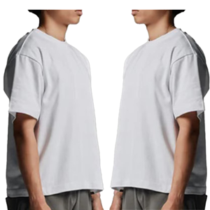Versatile Casual Top For Men Summer Featherlight Cotton Cooling Fabric Crew Neck Short Sleeve Relaxed Fit Easygoing Simple - Product Image 5