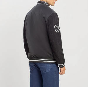 เสื้อแจ็คเก็ตวาร์ซิตี้แบบยูนิเซ็กซ์ สีสันสดใส แขนยาว คอตั้ง ปักลายเชนิลล์ โลโก้ด้านหน้า สไตล์สตรีทแวร์ สำหรับวิ่งและฤดูหนาว - Product Image 6