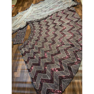 Vestidos de Noche de Diseñador - Lehenga Choli con Dori y Trabajo de Lentejuelas Pesadas - Product Image 2