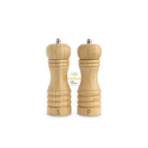 Handcrafted Bamboo Salt and Pepper Shakers Premium Natural <b>Spice</b> Container <b>Set</b> for Global Wholesale Market - Product Image 5