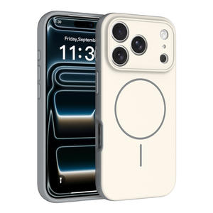 Coque de téléphone en TPU magnétique effet seconde peau avec cordon, antichoc, protection 2-en-1 pour iPhone 15 / 16 / 17 Series - Product Image 3