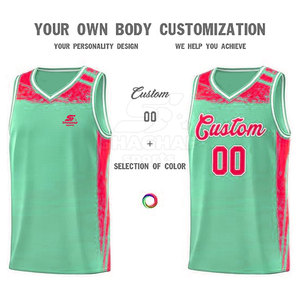 Tenue de basketball au design le plus récent, ensembles de maillots de basketball réversibles pour hommes - Product Image 2