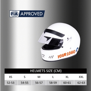 Casco de Seguridad Profesional para Carreras TBRACING de Alta Calidad, Integral, Compuesto, con Certificación Snell SA2025 y FIA, OEM, ODM, ISO 9001 - Product Image 3