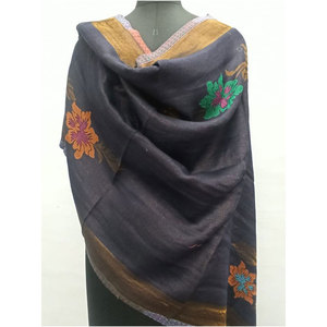 Echarpe de Diseño Floral de Primera Calidad, 70x200cm, Elegante y Suave, para Mujer, Disponible en Varios Colores Vibrantes - Product Image 3