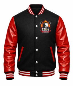 แจ็คเก็ตวาร์ซิตี้ชาย ปี 2025 – ตัวเสื้อทำจากผ้าขนสัตว์ แขนเสื้อทำจากหนังแท้ แจ็คเก็ตเบสบอลทรง Letterman แบบคลาสสิก - Product Image 5