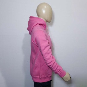 <b>Men's</b> <b>Pink</b> Hooded Sweatshirt 100% Cotton Fleece Regular Fit Casual Solid Color Autumn Wear - Product Image 6