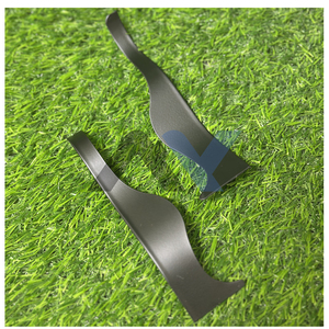Nueva Navaja de Afeitar Curva Estilo Dominicano para Barbería, de Acero Inoxidable de Alta Calidad, Ligera, para Estilizar la Barba, Modelo Wenzy Wave - Product Image 6