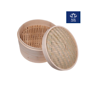 Meilleures ventes : Cuiseur vapeur en bambou écologique, sûr et propre, ustensile de cuisine en bois pur, idéal pour la cuisson des dim sum et la cuisson à la vapeur des pains, fournisseur direct - Product Image 1