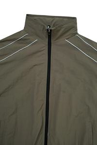 เสื้อแจ็คเก็ตกันลมผู้ชายไซส์ใหญ่คุณภาพสูงสำหรับผู้ใหญ่  แบบลำลอง  ปักโลโก้ได้ตามต้องการ  กันน้ำ  ซับในตาข่าย  ซิป  สำหรับฤดูร้อน - Product Image 4