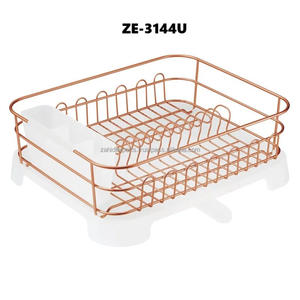 Rustic Stainless Steel Multi-Tier Foldable Dishwasher & Oven Safe Fruit <b>Basket</b> Stand Farmhouse Decor Global Trend Zahid Exports - Product Image 2