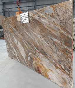 หินควอตซ์ไซต์สีแดงธรรมชาติขัดเงาคุณภาพสูง ยูไนเต็ด สโตน จำกัด แม่พิมพ์ตัดความหนา 2 ซม./3 ซม. ราชสถาน - Product Image 3