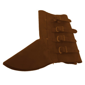 Chaussures de sécurité industrielles en cuir de vachette pleine fleur de qualité supérieure, ignifuges, protection contre les étincelles et la chaleur. - Product Image 2