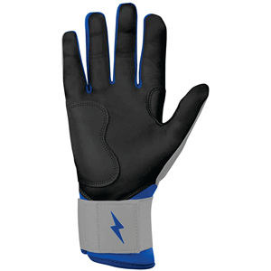 Gants de frappe de baseball pour adultes en cuir véritable, fermeture auto-agrippante, durables, à doigts complets, respirants, légers et écologiques - Product Image 2