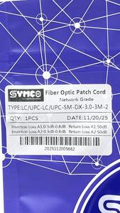 Cable de Fibra Óptica de Grado de Red LC/UPC-LC/UPC-SM-DX-3.0-3M-2, Cable de Conexión Óptica Dúplex - Product Image 5