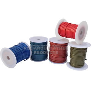 High Quality Custom Regular Black Flat <b>Leather</b> Cord <b>Strips</b> DIY Crafts Jewelry Components Assorted Sizes & Colors-Genuine Jewelry - Product Image 5