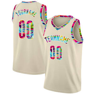 Maillots de basket-ball personnalisés de qualité supérieure, légers, respirants, à séchage rapide, impression par transfert thermique, logo et numéro d'équipe - Product Image 6