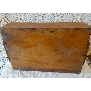 <b>Rustic</b> Wooden Storage Caddy Vintage <b>Desk</b> Organizer Box Wholesale Decorative Wood Tote Basket with Handle for Home Wooden Caddy - Product Image 3