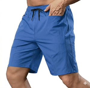 Shorts cargo pour hommes, respirants, durables, multi-poches, à séchage rapide, en toile, à taille élastique, pour la randonnée en plein air en été - Product Image 4