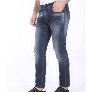 Pantalons en jean pour homme fabriqués au Pakistan, couleur bleue, matière denim, coupe slim, matériau de qualité supérieure, nouveau design tendance, pantalons en jean pour homme - Product Image 4