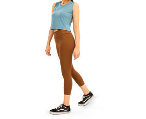 Venta al por Mayor de Leggings Deportivos de Cintura Alta para Mujer, Personalizados, de Alta Calidad, Transpirables, para Yoga y Ocio - Product Image 5