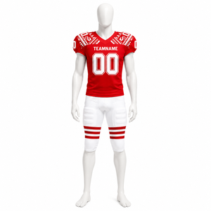 Uniforme de football américain sur mesure de haute qualité, respirant, best-seller - Product Image 3