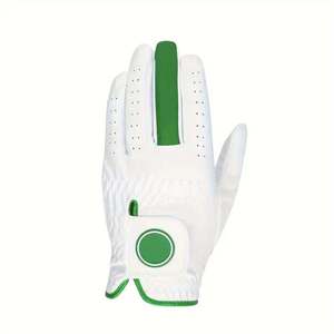 Guantes de Golf con Logotipo Personalizado OEM – Cuero Cabretta Premium, Dedos Completos, Unisex para Hombre y Mujer – Guantes de Golf al por Mayor - Product Image 1